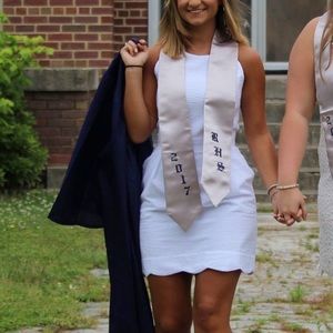 Lauren James white dress